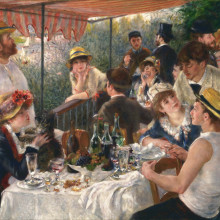 Pierre-Auguste Renoir Luncheon of the Boating Party