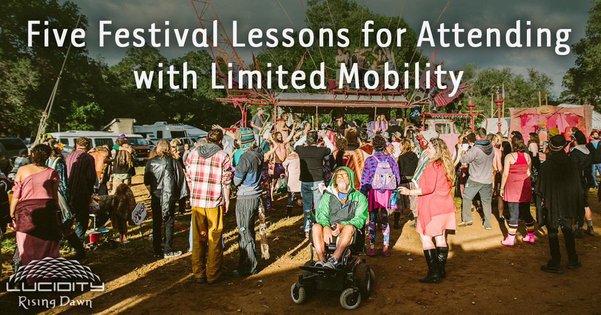 Festival Lessons for Attending with Limited Mobility