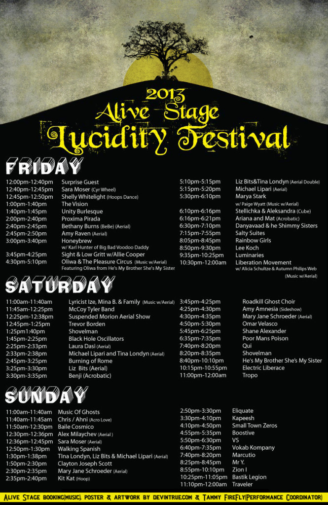 lucidity festival poster 2.2