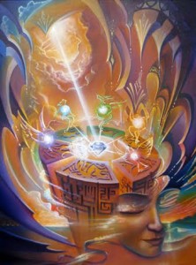 Michael Divine's Lucidity commissioned artwork from 2012 evokes one's expansion of consciousness through in relation to spirit animals.